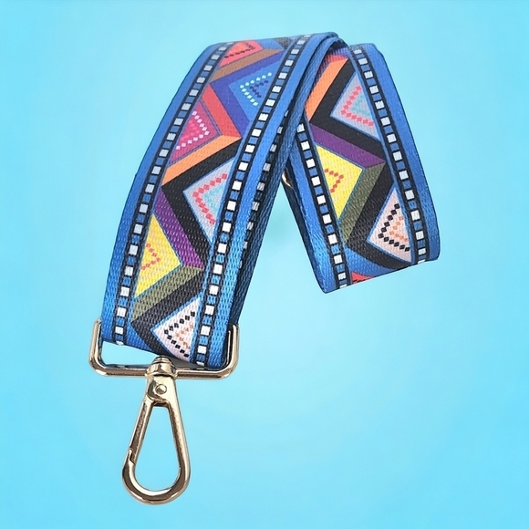ποΈBoho Chic Colorful π Adjustable Shoulder Strap for Bags, Guitars & More π - Picture 10 of 10